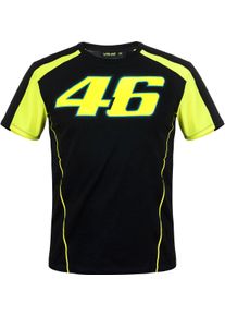 VR46 Racing Apparel Classic 46 The Doctor, T-shirt , kleur: zwart , maat: S