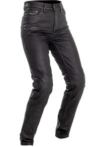 Richa Waxed, jeans slim fit femmes , couleur: Gris Foncé , taille: 30