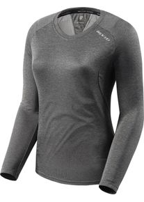 Revit Sky LS, functional shirt longsleeve women , color: Dark Grey , size: M