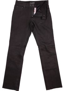 Modeka Stemp, jeans donna in pelle , colore: Nero , dimensione: 40