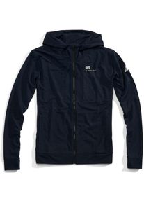 100 Percent Z-Tech Regent Fleece, zip &agrave; capuche , couleur: Bleu Fonc&eacute; , taille: S