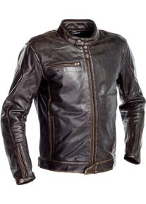 Richa Normandie, lederen jas , kleur: bruin , maat: 52