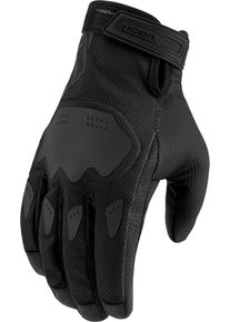 Icon Hooligan CE, gants femmes , couleur: Noir , taille: XXL