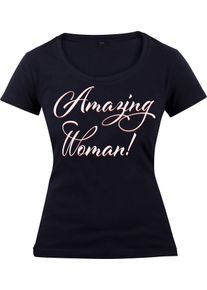 Segura Amanda, t-shirt vrouwen , kleur: Donkerblauw/Wit , maat: T3