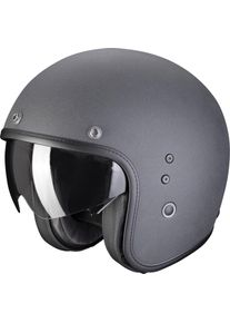 Scorpion Belfast Evo Graphite, jethelm , kleur: Mat-Donkergrijs , maat: S