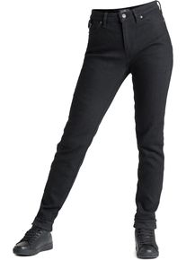 Pando Moto Kissaki Dyn 01, jeans femmes , couleur: Noir , taille: W30/L34