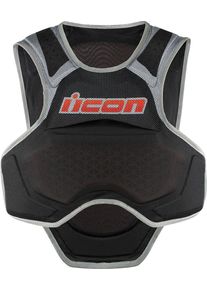 Icon Field Armor Softcore, protector vest Level-1 , color: Black/Grey , size: XL/XXL