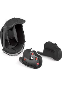 Givi X.21 Challenger, forro interior/almofadas de alho-porro , cor: Preto , tamanho: XS (54)