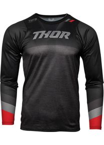 Thor Assist, camisola , cor: Preto/Cinzento/Vermelho , tamanho: M