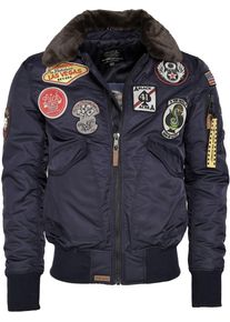 Top Gun 3032, giacca in tessuto , colore: Blu Scuro , dimensione: L