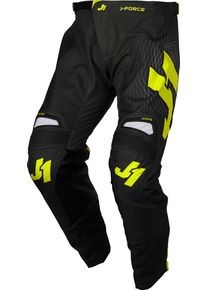 JUST1 J-Force Lighthouse, spodnie tekstylne , kolor: Czarny/Szary/Neonowyowy-Żółty , rozmiar: 32