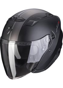 Scorpion EXO-230 SR, open face helmet , color: Matt Black/Silver/Red , size: XL