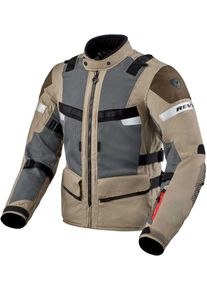 Revit Cayenne 2, textile jacket , color: Beige/Grey/Brown , size: L