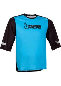 Moose Racing Mountain, MTB jersey 3/4 sleeve , color: Black/Blue , size: L
