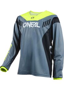 O Neal ONeal Element FR Hybrid, jersey kids , color: Grey/Neon-Yellow , size: L