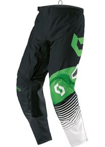 Scott 350 Track, pantaloni tessili per bambini , colore: Nero/Bianco , dimensione: 24