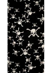 Modeka Pirates, multifunctionele hoofddeksels , kleur: zwart/witte , maat: One Size