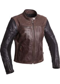 Segura Nova, femmes de veste en cuir , couleur: Marron/Noir , taille: T0
