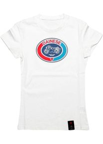 Dainese Moto 72, t-shirt vrouwen , kleur: witte , maat: XL