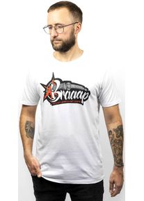 John Doe Braaap, T-shirt , kleur: witte , maat: XXL