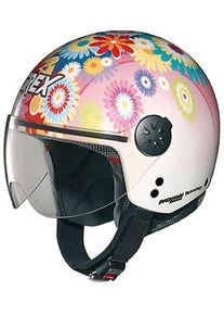 Grex DJ1 City Artwork white/pink, straalhelm