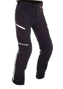 Richa Softshell, textile pants waterproof , color: Black , size: S