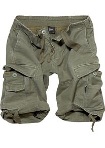 Brandit Vintage, cargoshorts , kleur: olijf , maat: L