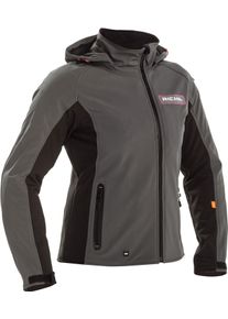 Richa Boka, waterdichte dames textieljas , kleur: grijs , maat: 3XL