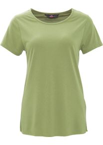 Queen Kerosin Basic, t-shirt vrouwen , kleur: groen , maat: L