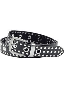 Held 3561, leather belt , kleur: zwart , maat: 125