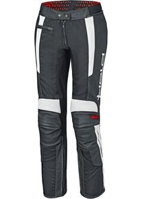 Held Takano II, leather-textile pants women , color: Black/White , size: 21