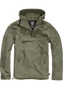 Brandit Windbreaker, textieljas , kleur: olijf , maat: S