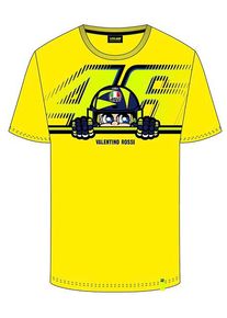 VR46 Racing Apparel Cupolino, T-shirt , kleur: geel , maat: S
