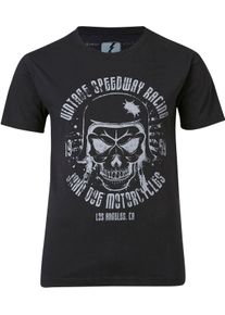 John Doe Skull, T-shirt , kleur: zwart , maat: S