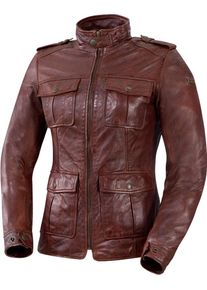 iXS Josy, femmes de veste en cuir , couleur: Marron , taille: 38