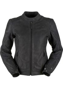 Furygan Debbie, leren jack dames , kleur: zwart , maat: XL