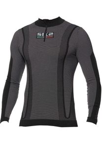 Sixs TS13W, functioneel shirt lange mouw , kleur: zwart , maat: M/L