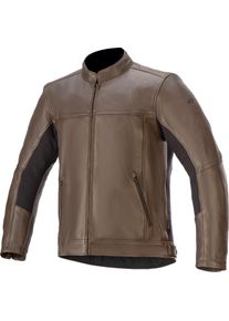 Alpinestars Topanga, veste en cuir , couleur: Marron , taille: M