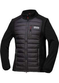 iXS Zip-Off, textieljas , kleur: zwart , maat: XL
