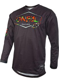 O Neal ONeal Mahalo Lush, maglia , colore: Nero , dimensione: L