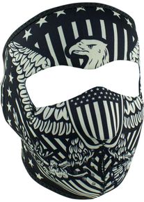 Zan Headgear Vintage, masque facial , couleur: Rouge/Gris Clair , taille: Taille unique