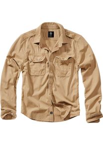 Brandit Vintage, shirt , kleur: camel , maat: M