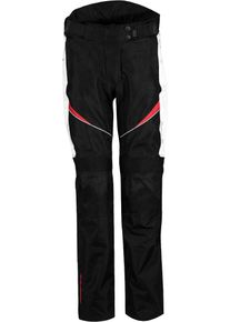Rusty Stitches Jenny, textielbroek vrouwen , kleur: Zwart/Wit/Rood , maat: 46