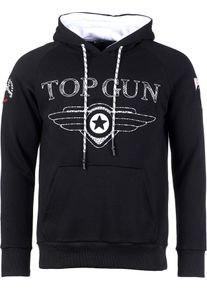 Top Gun Defend, Hoodie , kleur: zwart , maat: M