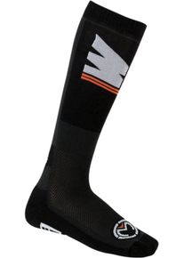 Moose Racing M1, calcetines niños , color: Negro/Naranja , tamaño: 2-7