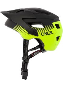 O Neal ONeal Defender Grill, bike helmet , color: Black/Neon-Yellow , size: XS/S/M