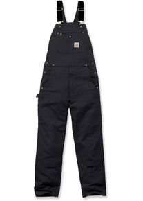 Carhartt Bib, dungarees , color: Black , size: W30/L32