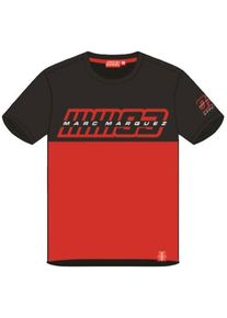 GP-Racing Apparel Marc Marquez Mm93 Contrast Yoke, T-shirt , kleur: donkergrijs/rood , maat: S