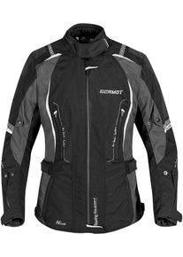 GERMOT Alice, textile jacket waterproof women , color: Black/Grey/White , size: 48