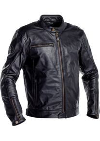 Richa Normandie, lederen jas , kleur: zwart , maat: 52